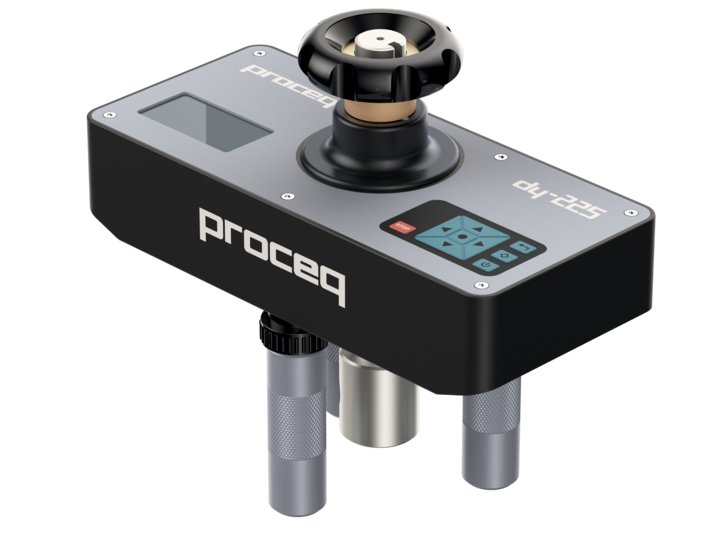Proceq DY pull-off adhesion bond tester concrete repairs