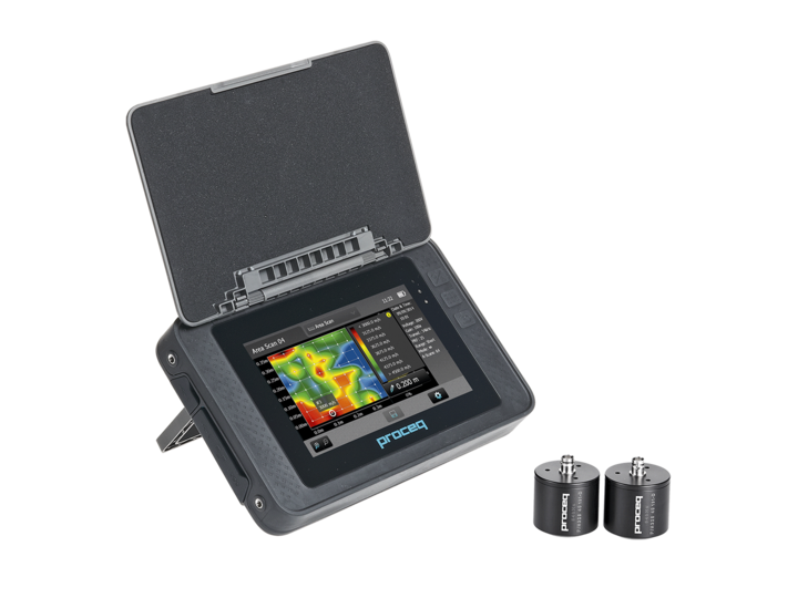 Pundit 200 ultrasonic pulse velocity tester