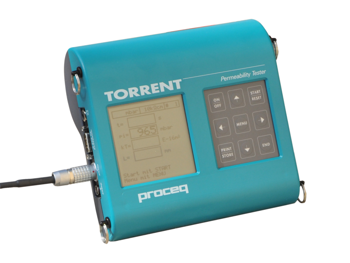 Proceq Torrent concrete permeability tester