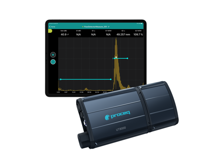 Proceq UT8000 ultrasonic flaw detector